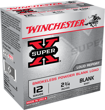 12 Gauge, 2.75" XP12 Blank Smokeless Powder /25 box