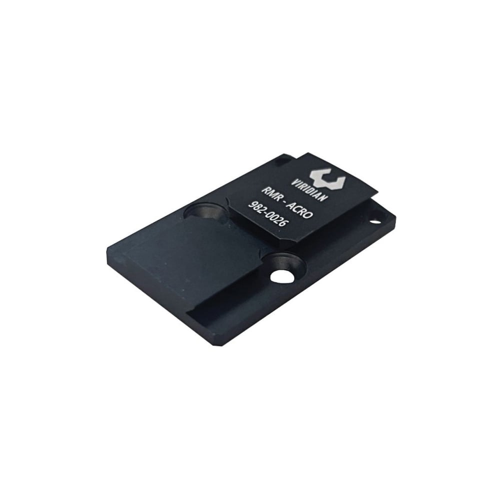 Viridian RMR Mounting Plate Adapter - Secure and Stable RMR Optic Mount - 982-0026