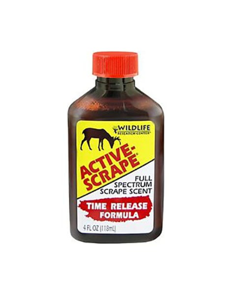 Wildlife Research Active Scrape Hunting Scent, 4 fl oz Bottle - 240-4