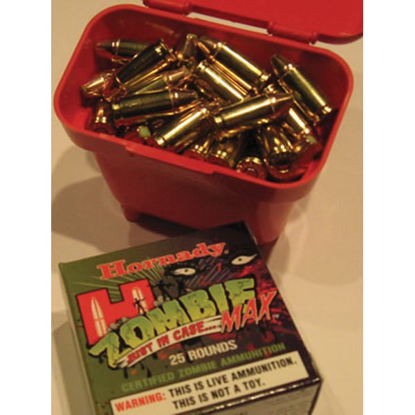 MTM Case Gard Case-Gard Ammo Belt Pouch, 100 Rounds, Smooth Red - ABP