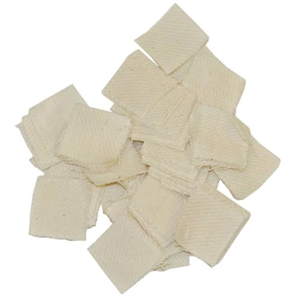 Brownells .17 Cal/.20 Cal 0.88" x 0.88" Heavy-Duty Square Patch, Pack of 1000