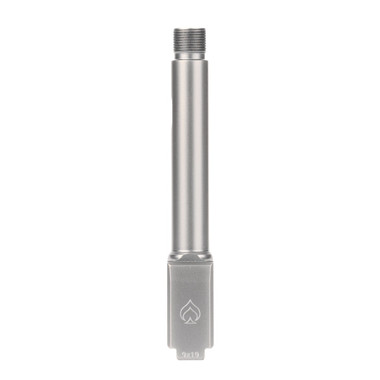 Ballistic Advantage 9mm SIG P320 Compact/X Carry  PVD SS (Light Gray) Threaded Non-fluted No LCI Barrel