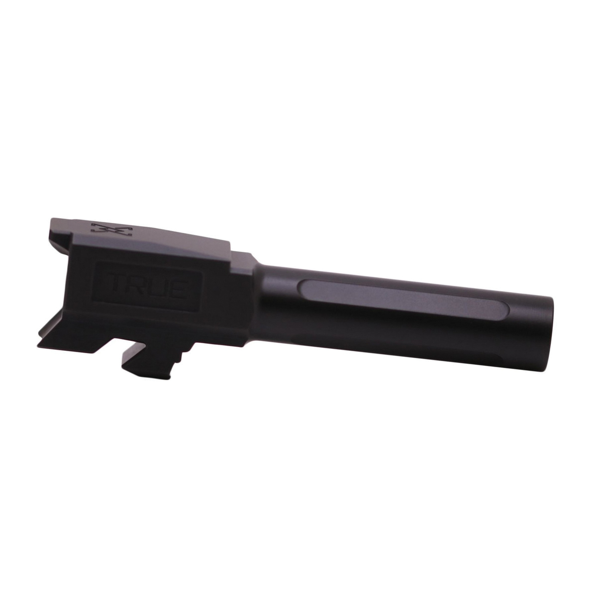True Precision Barrel 9mm 3.40" Fits Glock G43/G43X, Black - High-Performance Design - TP-G43B-XBL