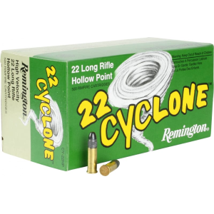 Remington Ammunition CY22HP Cyclone 22 LR Hollow Point 36 GR - 50rd Box