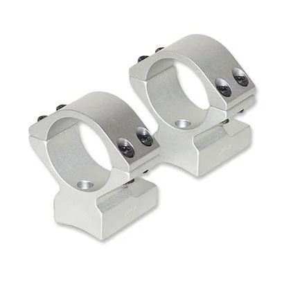Talley Lightweight Alloy Mount Combo - Silver 1" Medium Kimber 8400