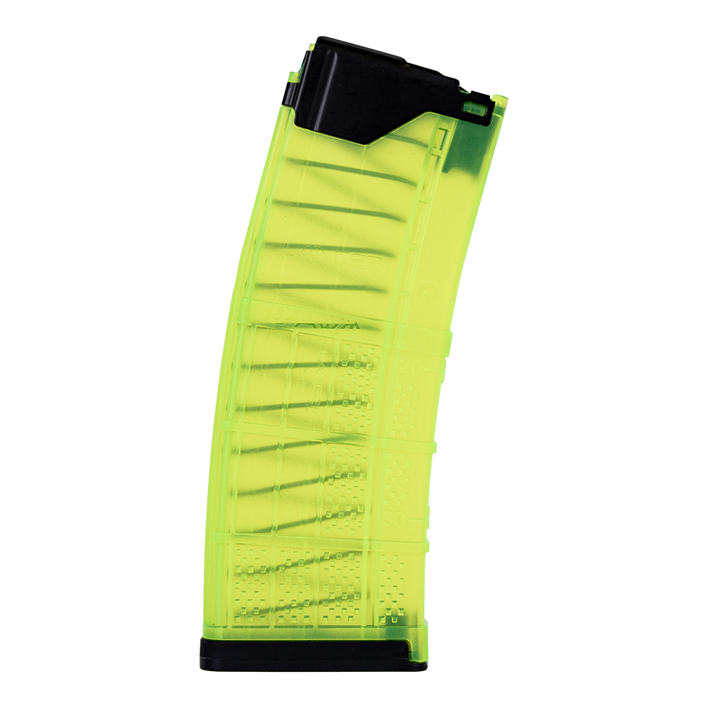 Lancer Systems L5AWM 30rd 5.56x45mm/.223 Rem Magazine, Translucent Alien Green - 999-000-2320-74