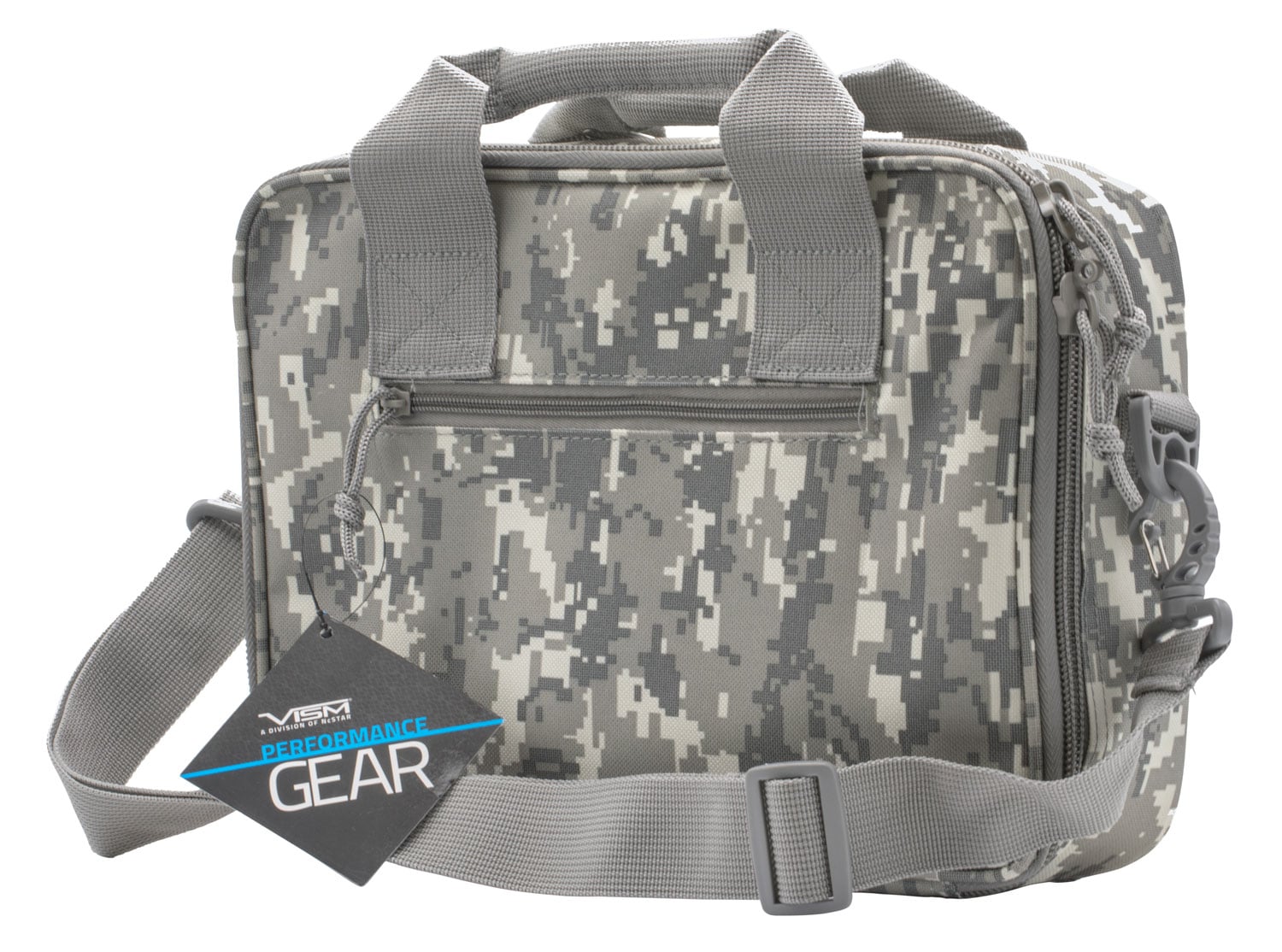 NcStar VISM Double Pistol Range Bag, Digital Camo - CPDX2971D