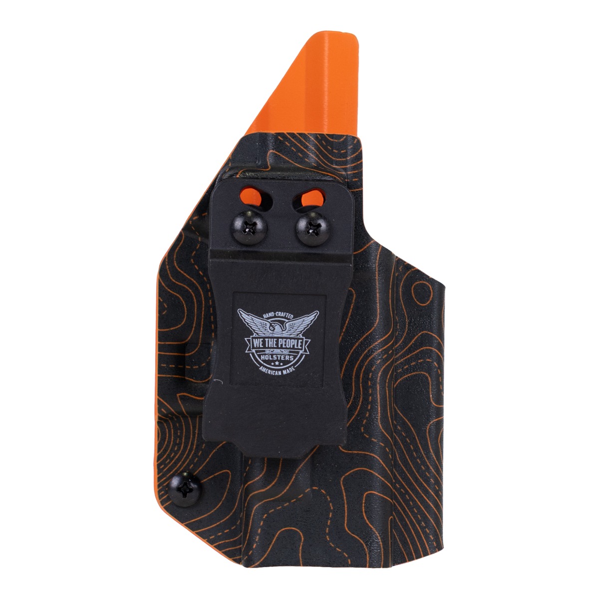 We The People Holsters Glock 26 / 27 / 28 / 33 (Red Dot Ready) Holsters, Topographic Orange