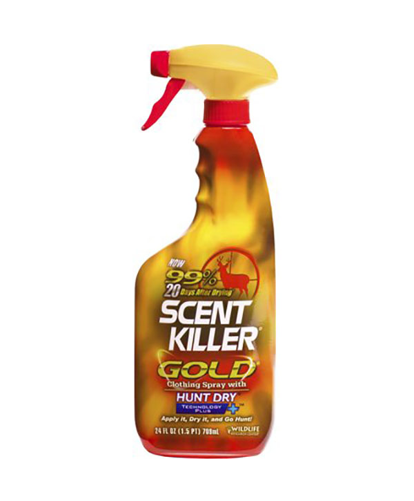 Wildlife Research Scent Killer Gold Hunting Scent, 24 fl oz Trigger Spray Bottle - 1255