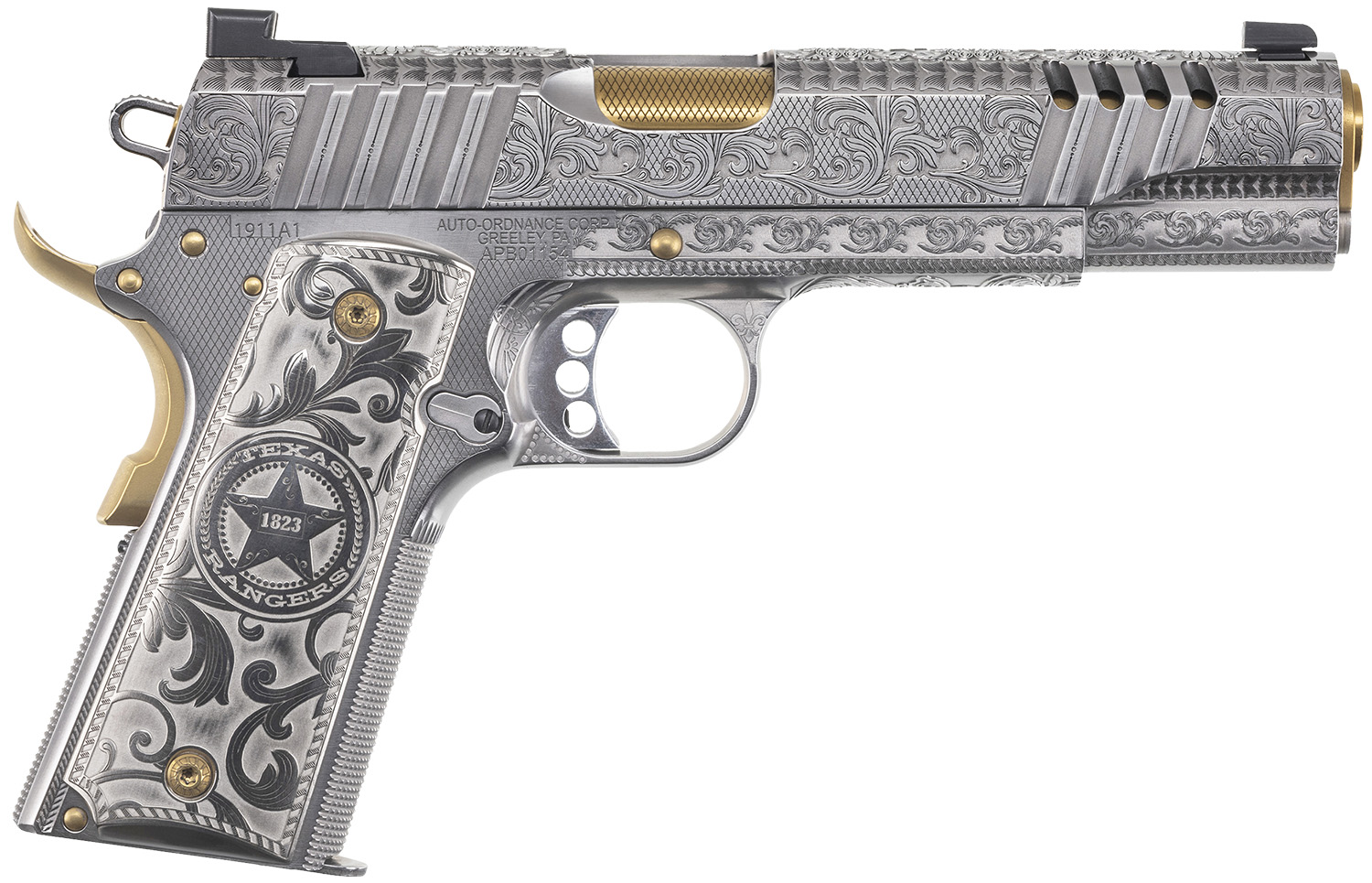 Auto-Ordnance 1911TCAC17 Texas Ranger 45 ACP Pistol