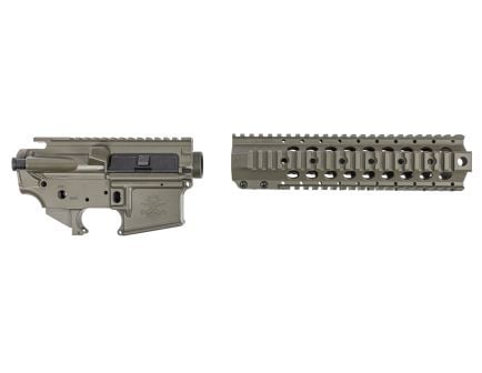 Sabre-15 Builder Set - 9" Quad Rail, Moss Green