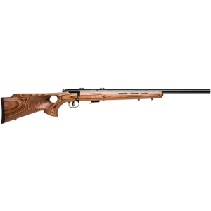 SAVAGE ARMS 93R17 BTV 17 HMR 21" 5rd Bolt Rifle w/ Heavy Barrel - Laminate Thumbhole Stock