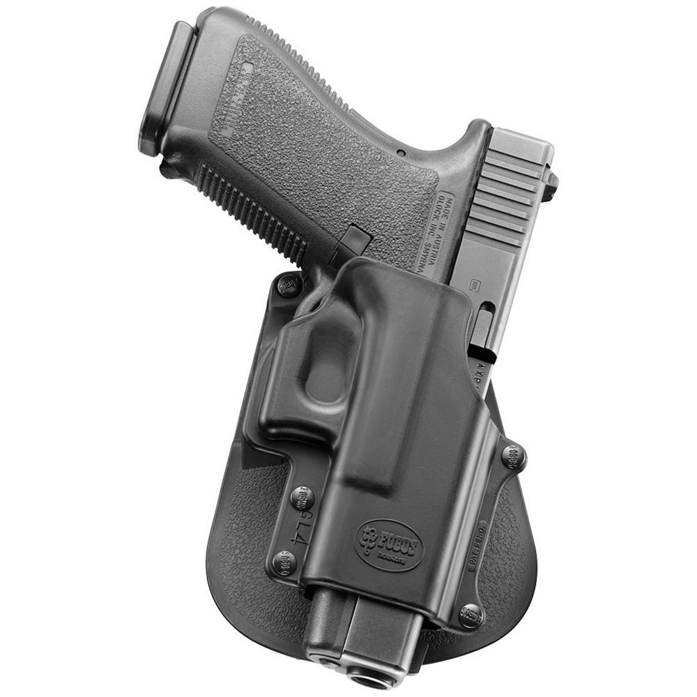 Fobus Standard Right Hand Glock 29/30/39 Holster, Paddle Mount, Smooth Black - GL4
