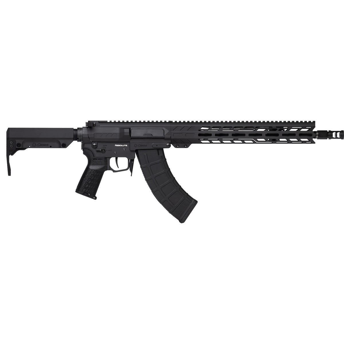 CMMG Resolute MK47 7.62x39mm 14.30" AR Rifle, Black - 76AED0AAB