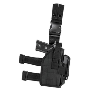 NCSTAR 2954 Drop Leg Universal Holster - Black 7.5" RH