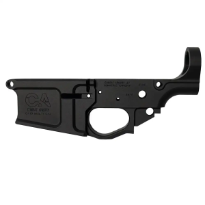 Stripped CA10 Lower (AR10) Black Ano 7075