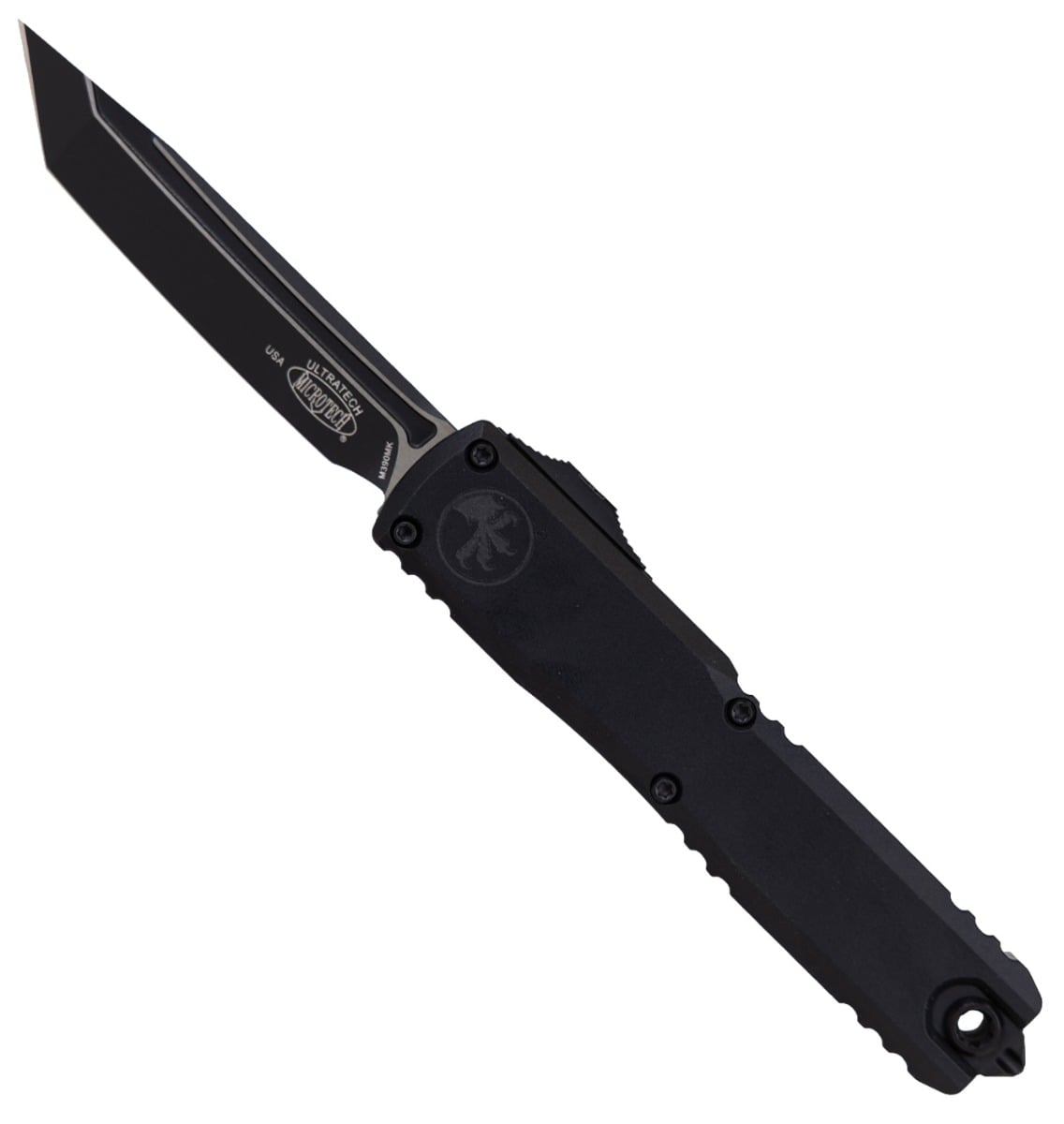 Microtech Ultratech Gen III ZBP OTF Tanto Knife, Black - 1123-1T