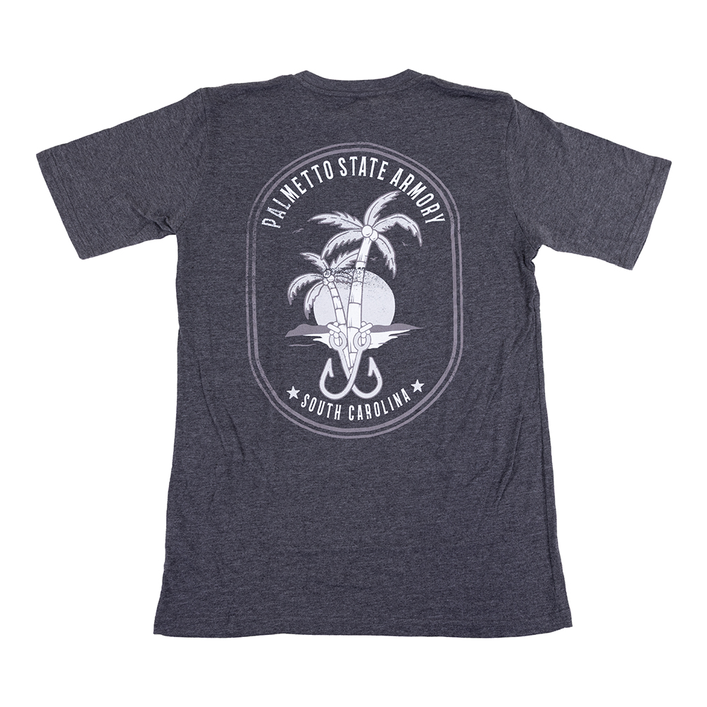 PSA South Carolina Durasoft SS Tee - Charcoal Heather, 3X-Large