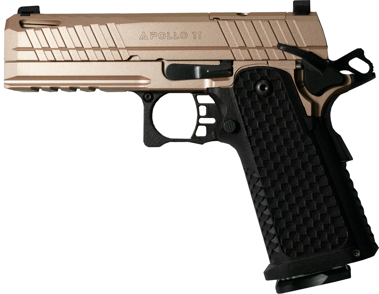 Live Free Armory Apollo 11 9mm Pistol - Rose Finish