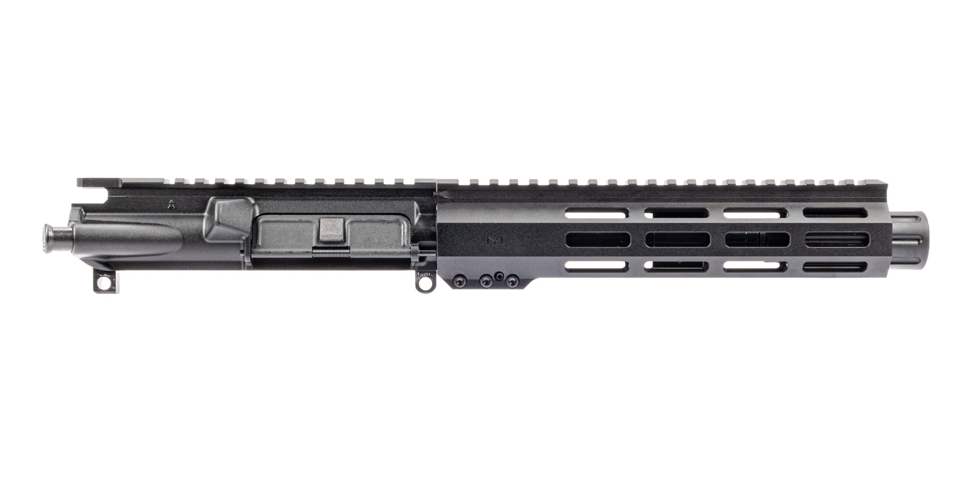 PSA 7" 5.56 NATO 1/7 Nitride 9" Hex Lightweight M-Lok Freedom Upper With Fluted Flash Can, No BCG & Charging Handle