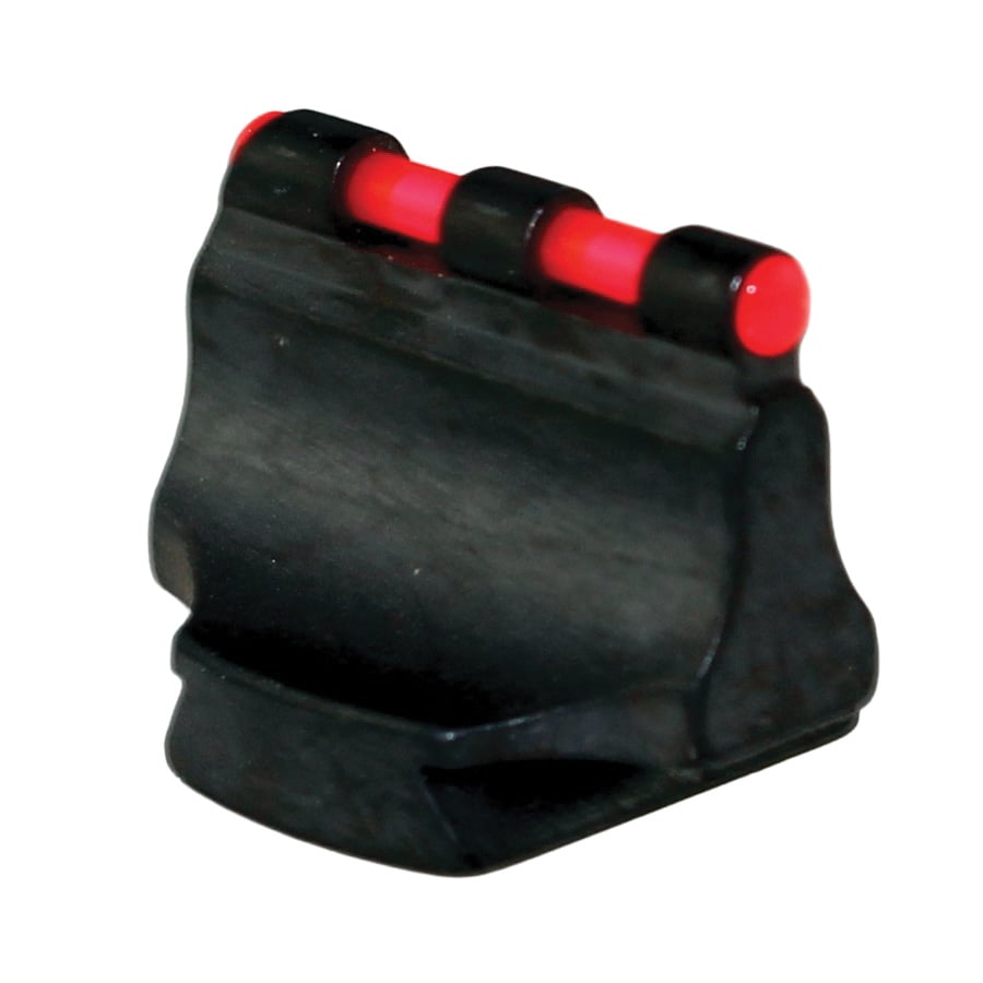 Williams Gun Sight Wide Width Fiber Optic Sight Front, Red