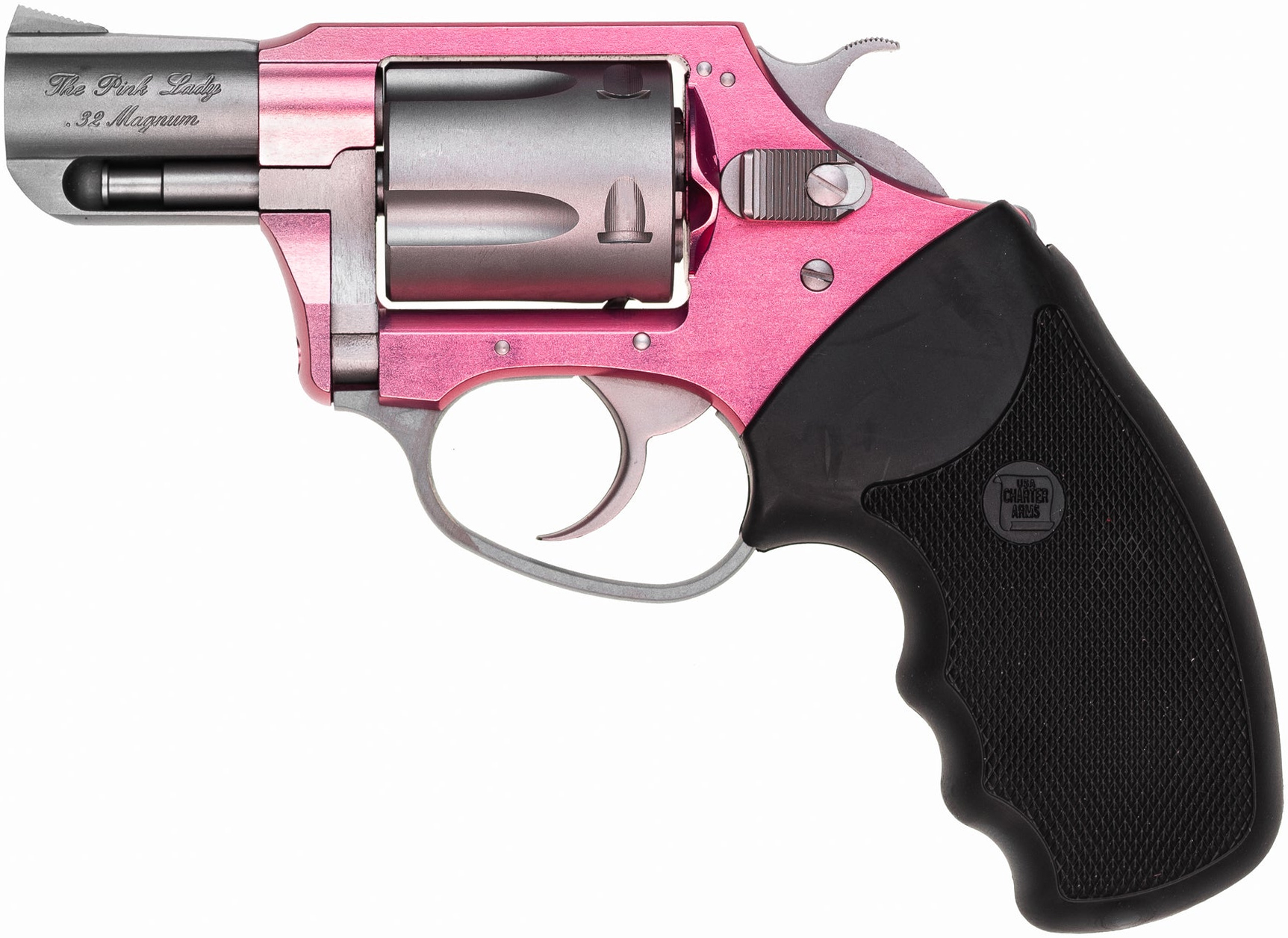 Charter Arms Pink Lady .32 ACP Revolver - Stainless, 6rd