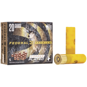 FEDERAL AMMO 20Ga 3" Mag. 18 Pellets-2B 5rd Vital-Shok