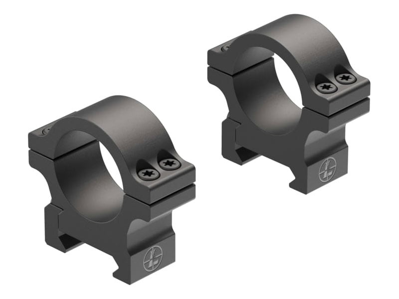 Leupold Open Range Cross Slot 1" Low Rings, Matte Black - 180943