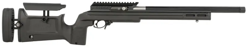 Tactical Solutions AHD2MBXKBLK X-Ring VR Gen2 22 LR 16.50" Matte Black Fluted Threaded Barrel, Matte Black Aluminum Receiver w/Picatinny Rail, Black Stock