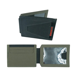 Haley Strategic Incog Wallet With Toor Snake Doctor G-10 Push Dagger Ranger Green/Black