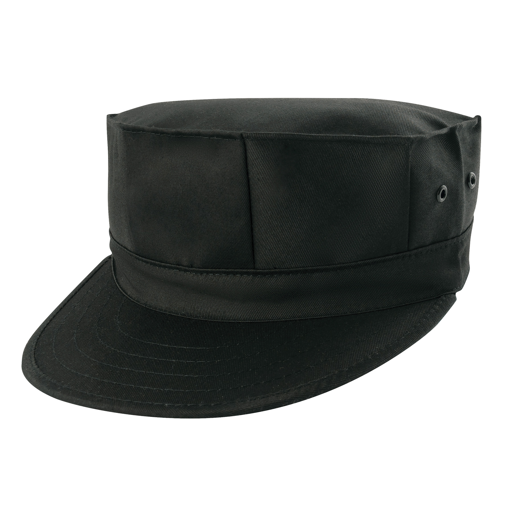 Rothco 8 Point Military Cap - Black, Large