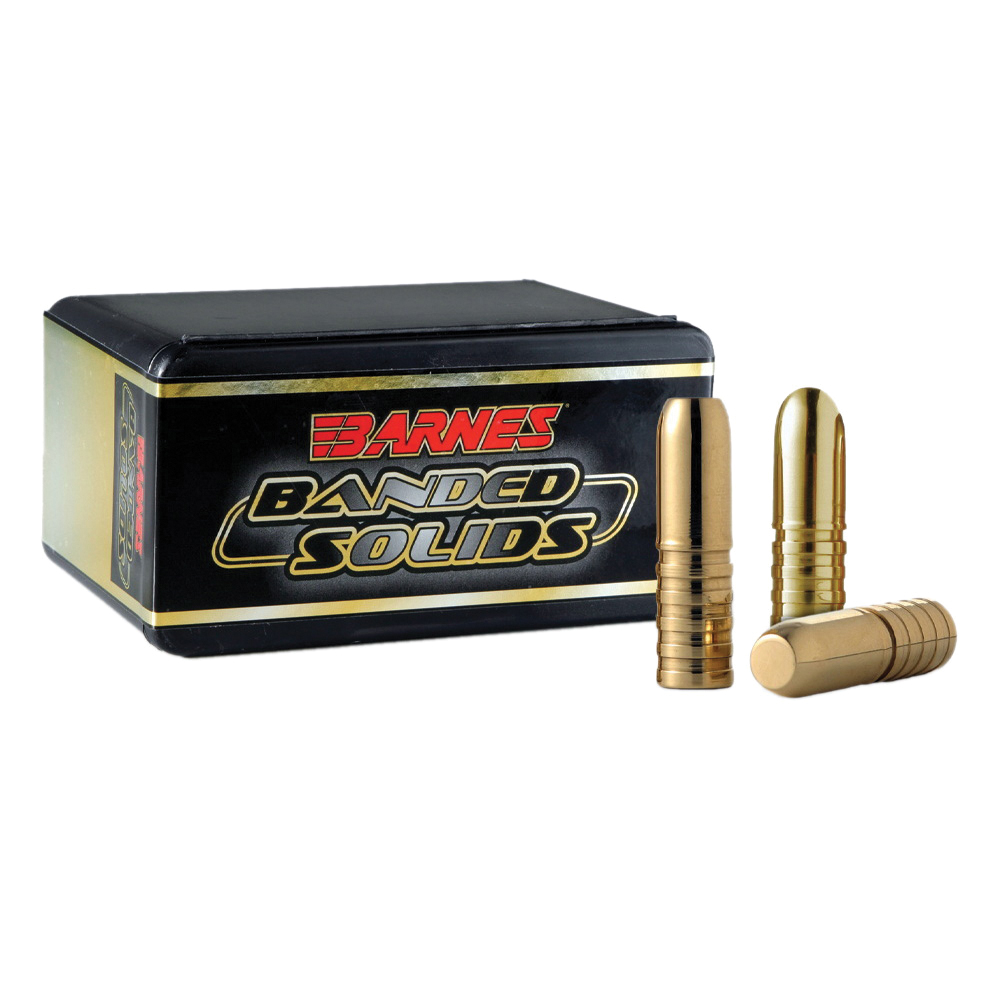 Barnes Banded Solid 9.3mm SRN Pistol Bullet, 250 gr 0.366" 50rds