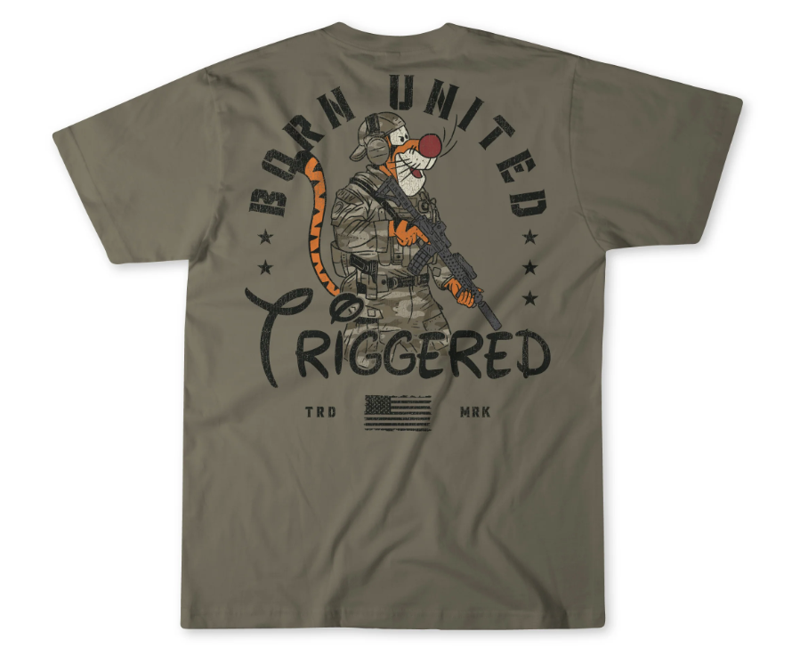 Born United Triggered T-Shirt, Small - BU-Triggered-S