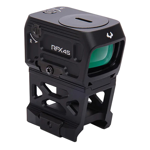 Viridian RFX45 Pro Green-Dot Reflex Sight 1x24mmx15.50mm - 5 MOA Dot Professional Green-Dot Sight for Tactical Precision - 981-0052