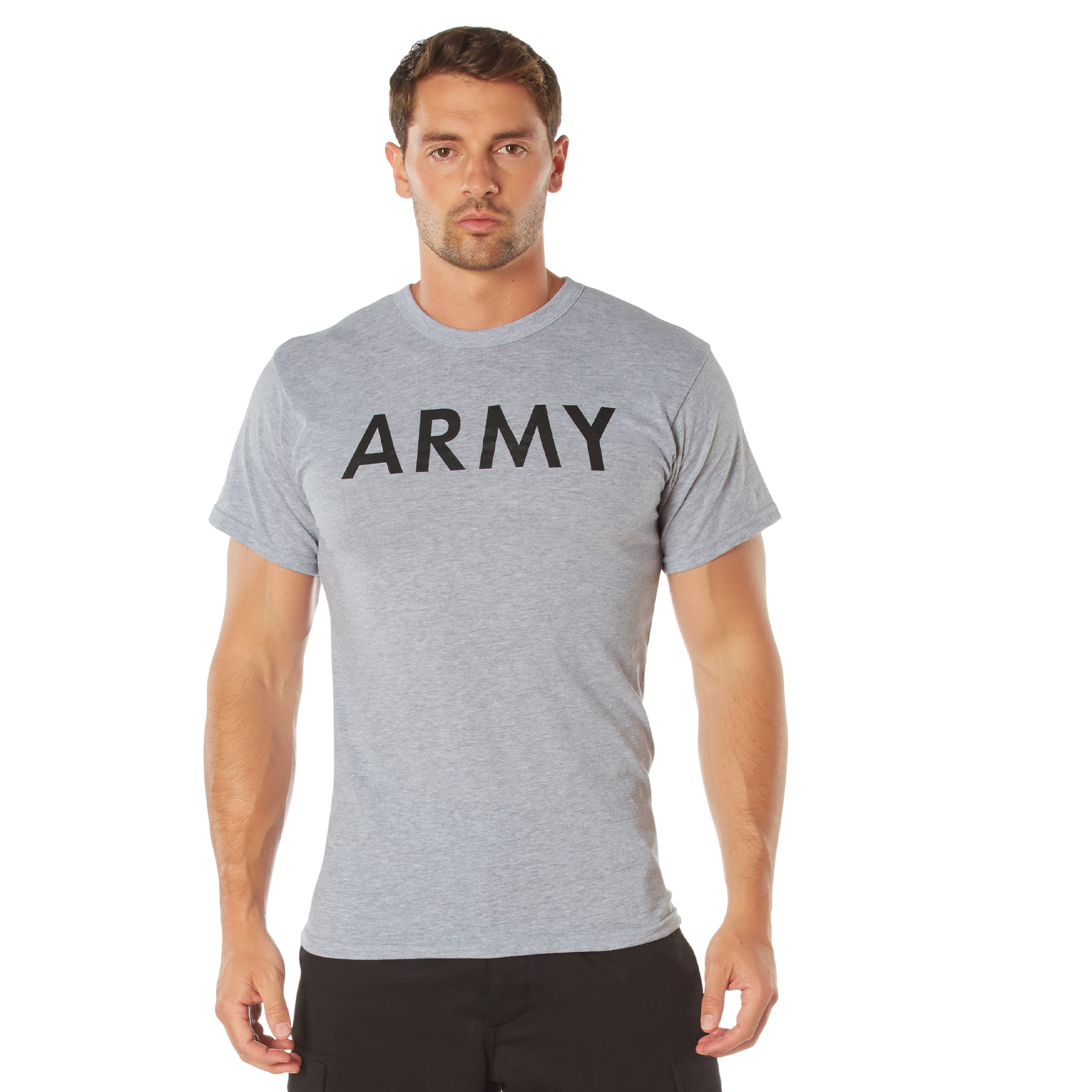 Rothco Grey Army Physical Training T-Shirt - Large
