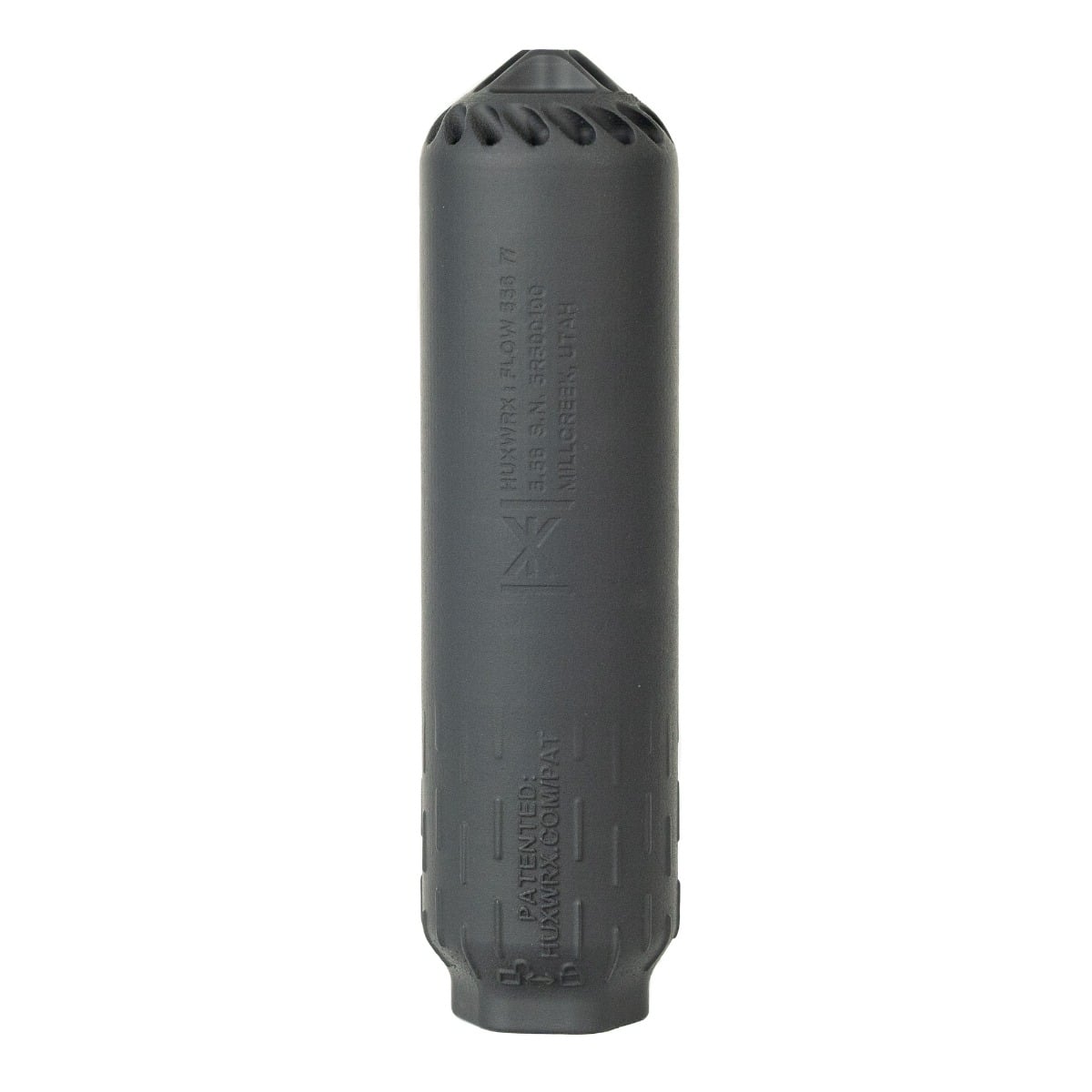 Huxwrx Flow 556 Ti Rifle Suppressor - Black