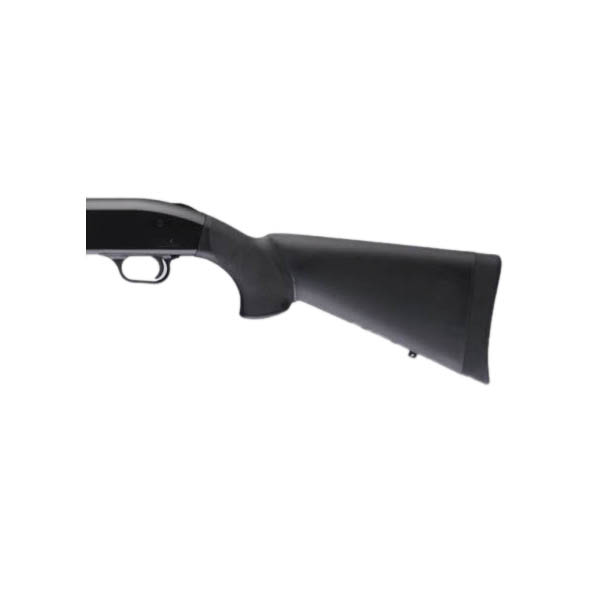 Hogue Fixed Buttstock Fits Mossberg 500, Black