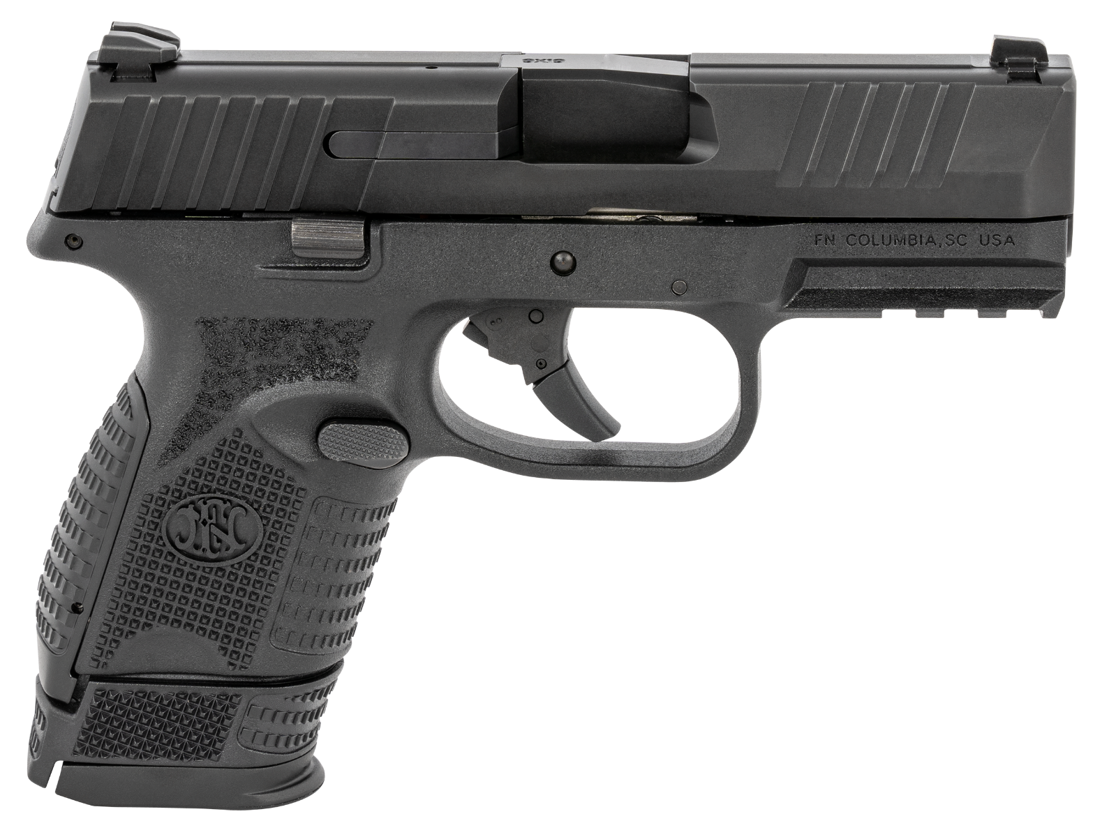 FN 509C Compact 9mm Pistol, Blk - 66-100815