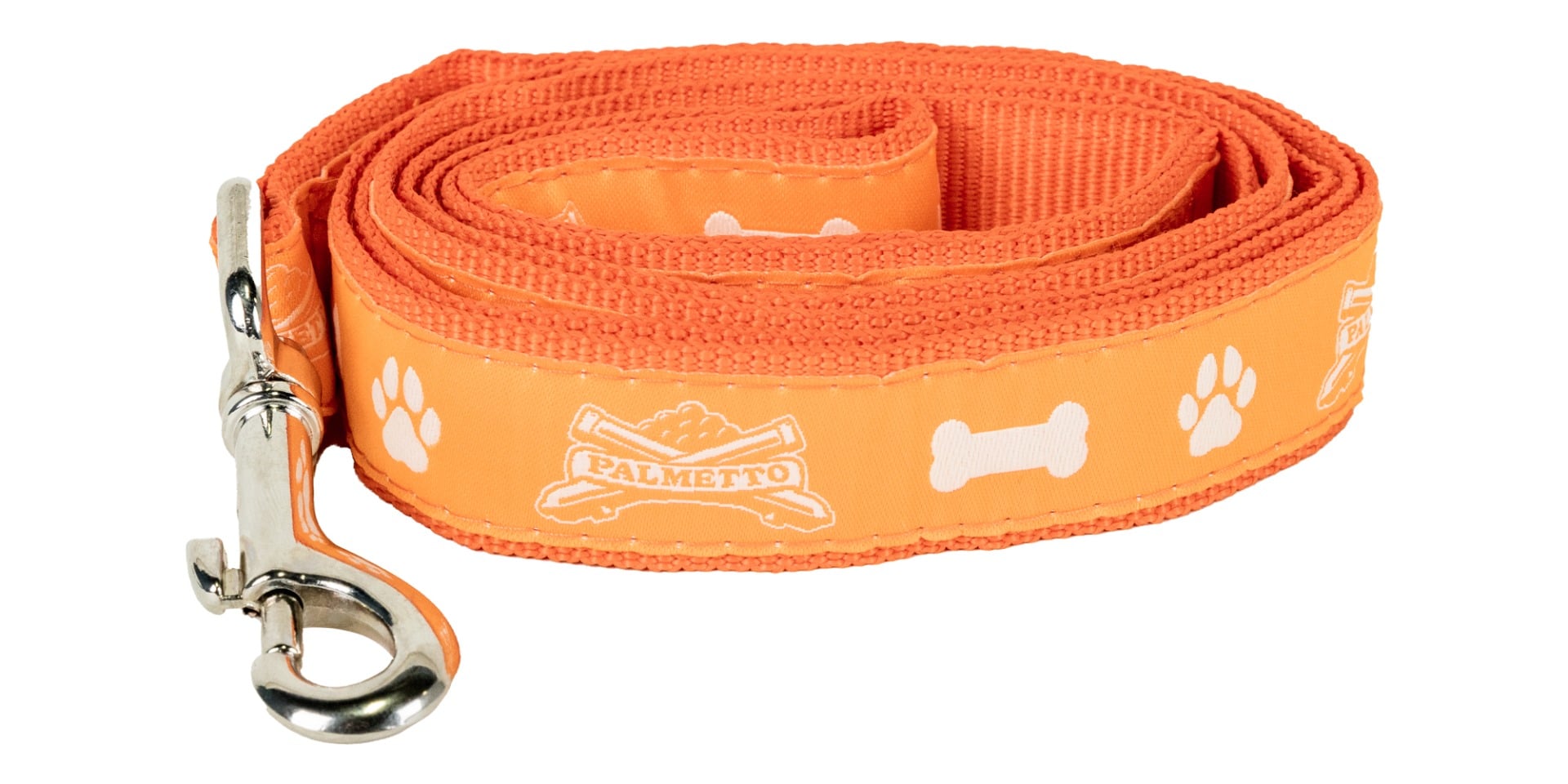 PSA Custom Woven Pet Leash - Orange