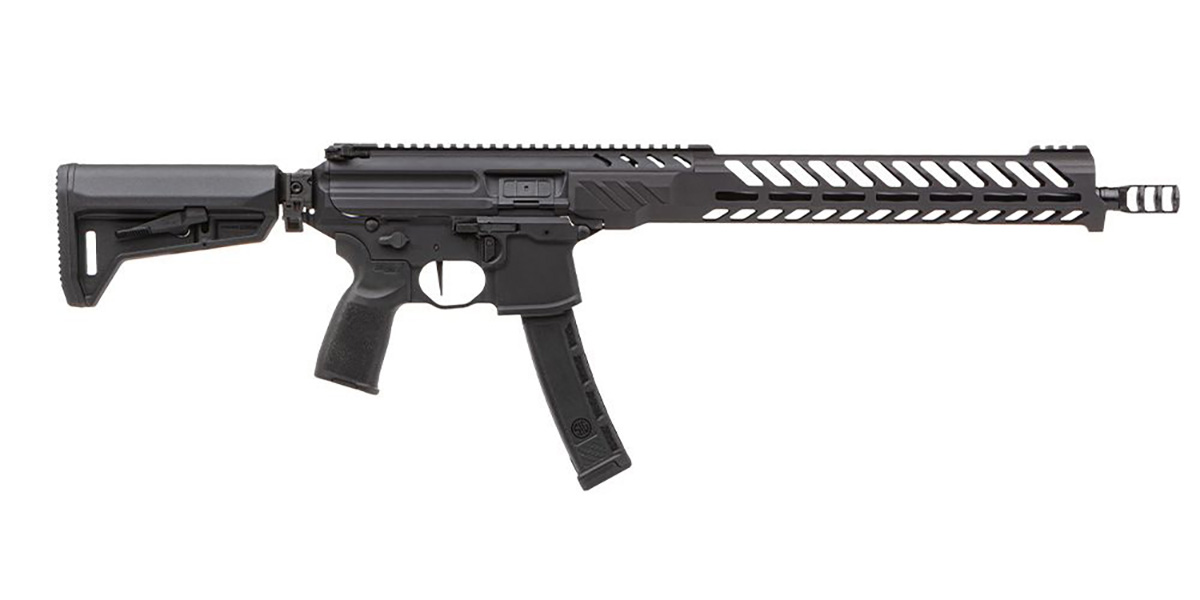 SIG Sauer MPX 9mm Carbine 16" 35 RD, Black - RMPX-16B-9-35