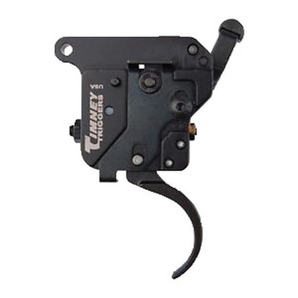 Timney Triggers Featherweight Deluxe Curved Drop-in Single-Stage Trigger for Remington 7mm Rifle, Black - 521