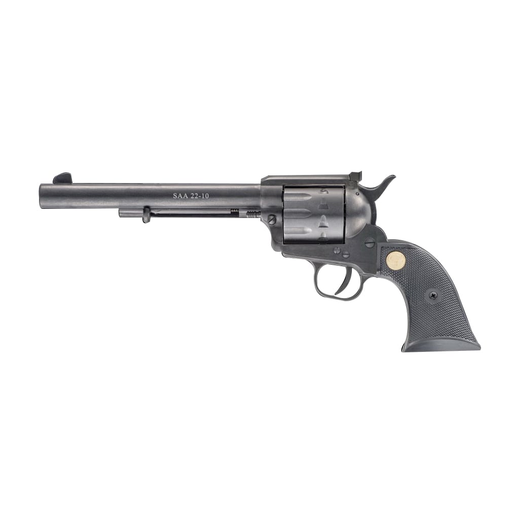 Chiappa Firearms 1873 Single Action Army 22-10 Medium 7.5" .22lr Revolver, Blk - CF340.170