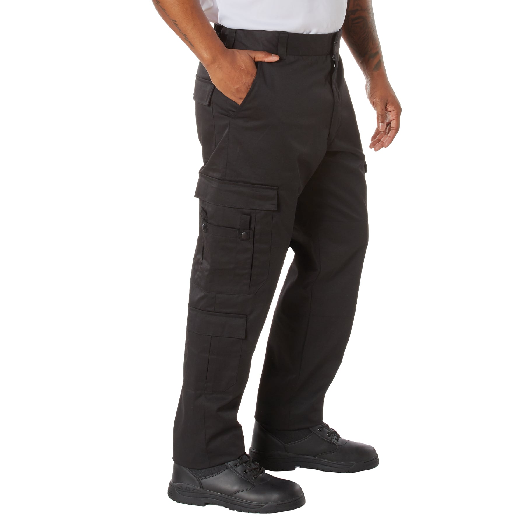 Rothco Emt Pants - Black, X-Large - Short