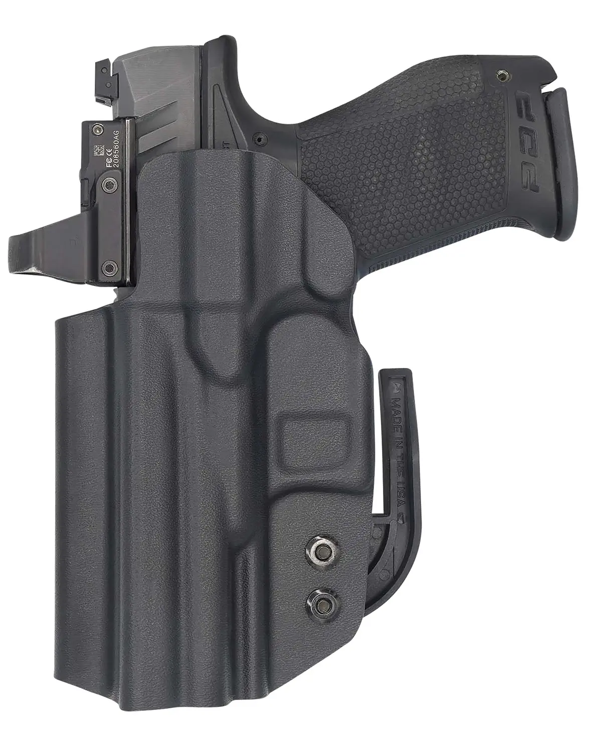C Holsters 1214100 Covert IWB Black Kydex Belt Clip Fits Walther PDP 4" Right Hand