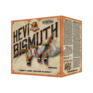 Hevishot HEVI-Shot HS19715 HEVI-Bismuth Upland 410GA 3\" 9/16oz Bismuth #5 Shot 25 Per Box/ 10 Cs - 25sh Box