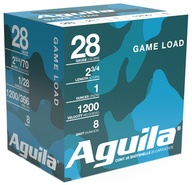 Aguila Birdshot Standard Velocity 28 Gauge 2.75" 1 oz 8 Shot