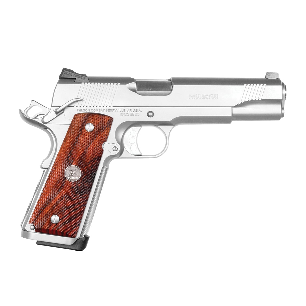Wilson Combat CA Protector .45 ACP 5" 8rds, Stainless
