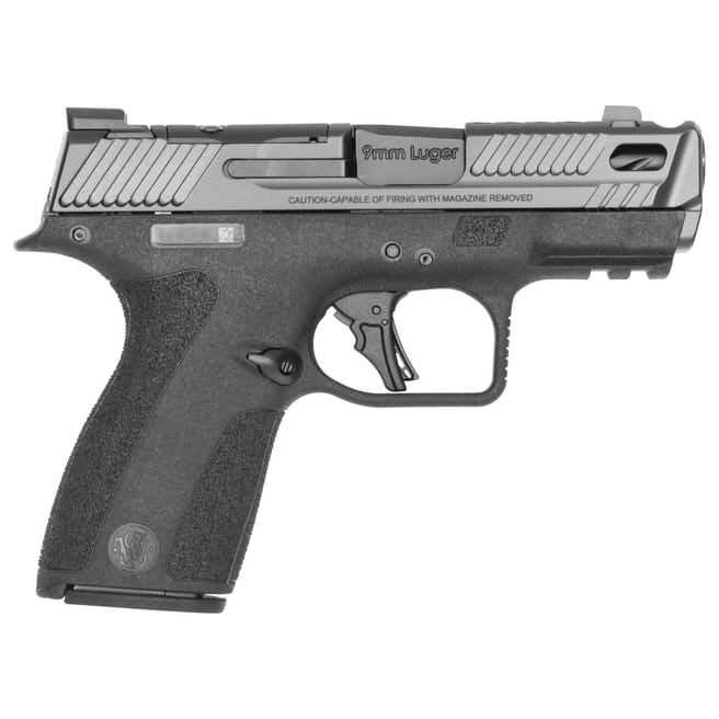 S&W PC M&P SHIELD X COMP 9MM – 13/15 RD MAGS SAFTY 3.6″ BL - No Credit Card Fees - Free Shipping