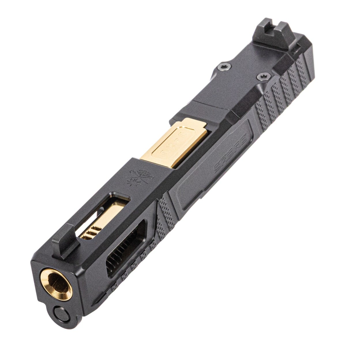PSA Sabre Dagger RMR Slide Assembly With Ported TiN Barrel, Black