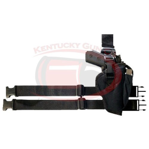 BULLDOG RH Black Tact LEG Holster LG FRM A